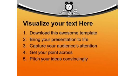 Time Is Key Of Success PowerPoint Templates Ppt Backgrounds For Slides 0513