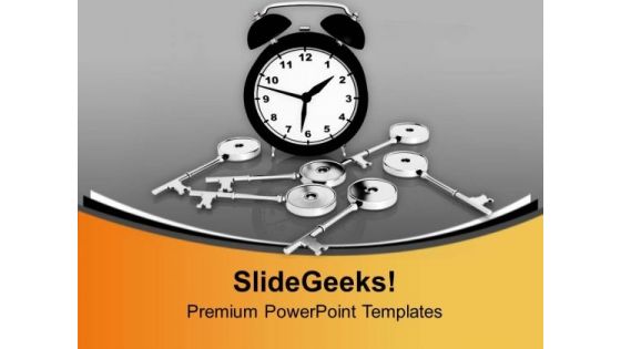 Time Is Key Of Success PowerPoint Templates Ppt Backgrounds For Slides 0513