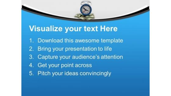 Time Is Money Concept Marketing PowerPoint Templates Ppt Backgrounds For Slides 0413