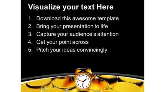 Time Is Money Financial Theme PowerPoint Templates Ppt Backgrounds For Slides 0413