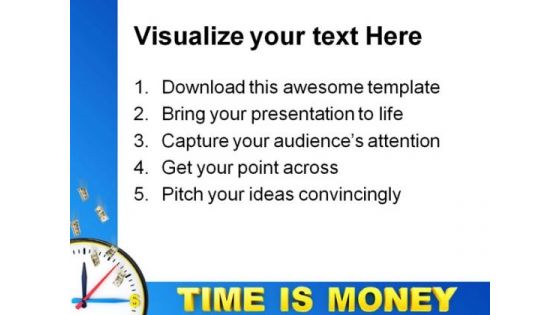 Time Is Money Future PowerPoint Themes And PowerPoint Slides 0411