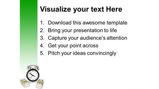 Time Is Money Global Business PowerPoint Templates And PowerPoint Themes 1112