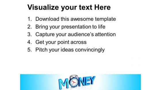Time Is Money Marketing PowerPoint Templates And PowerPoint Themes 1012