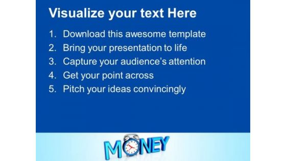 Time Is Money Marketing PowerPoint Templates And PowerPoint Themes 1012