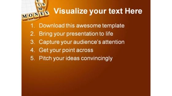 Time Is Money Metaphor PowerPoint Themes And PowerPoint Slides 0711