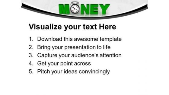 Time Is Money Strategy Business PowerPoint Templates Ppt Backgrounds For Slides 0113