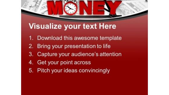 Time Is Money Strategy Business PowerPoint Templates Ppt Backgrounds For Slides 0313