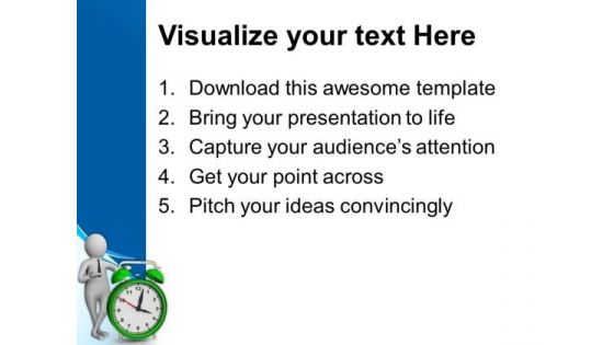 Time Is Precious Thing PowerPoint Templates Ppt Backgrounds For Slides 0713