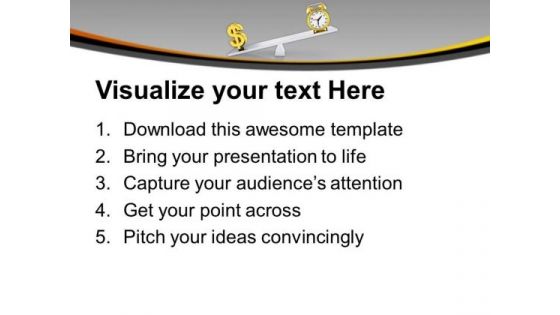 Time Is Valuable For Business PowerPoint Templates Ppt Backgrounds For Slides 0413