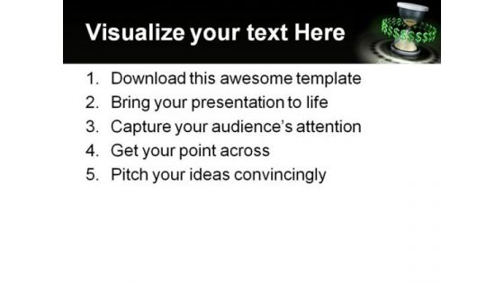 Time Money01 Future PowerPoint Template 0510