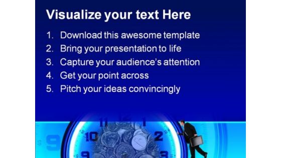 Time Money Future PowerPoint Template 0510