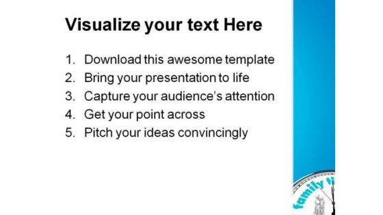 Time Of Love Family PowerPoint Themes And PowerPoint Slides 0411