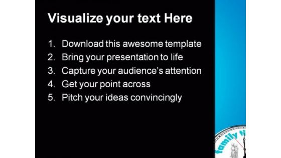 Time Of Love Family PowerPoint Themes And PowerPoint Slides 0411