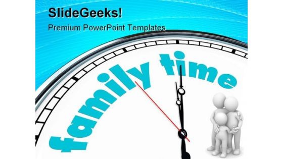 Time Of Love Family PowerPoint Themes And PowerPoint Slides 0411