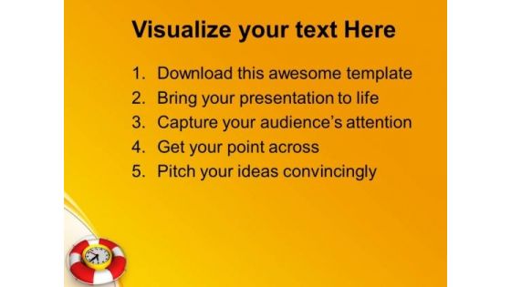 Time To Be Safe Business PowerPoint Templates Ppt Backgrounds For Slides 0113