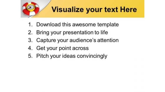 Time To Be Safe Success PowerPoint Templates Ppt Backgrounds For Slides 0113