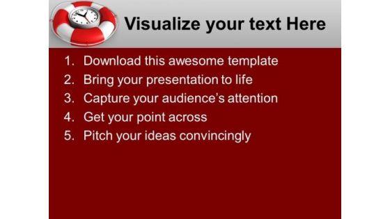 Time To Be Safe Time Planning PowerPoint Templates And PowerPoint Themes 1112