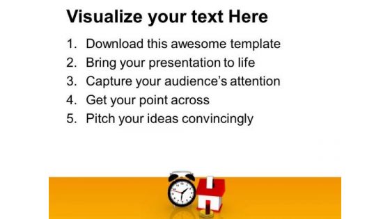 Time To Buy The Property Real Estate PowerPoint Templates Ppt Backgrounds For Slides 0513