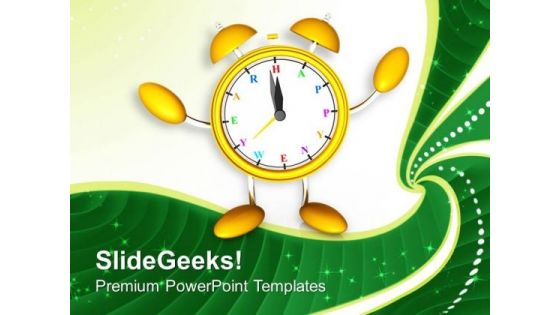 Time To Celebrate New Year Eve PowerPoint Templates Ppt Backgrounds For Slides 0613