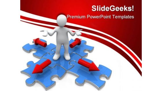 Time To Choose People PowerPoint Backgrounds And Templates 1210