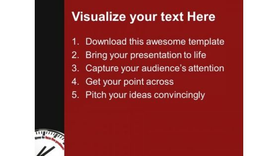 Time To Face Problem Deadline Business PowerPoint Templates Ppt Backgrounds For Slides 0113