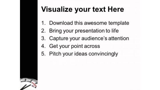 Time To Prepare And Pay Taxes PowerPoint Templates Ppt Backgrounds For Slides 0413