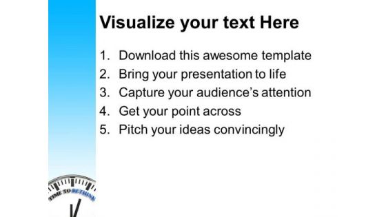 Time To Rethink Concept Business PowerPoint Templates Ppt Backgrounds For Slides 0213