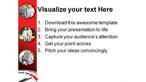 Time To Retire Future PowerPoint Templates And PowerPoint Backgrounds 0311