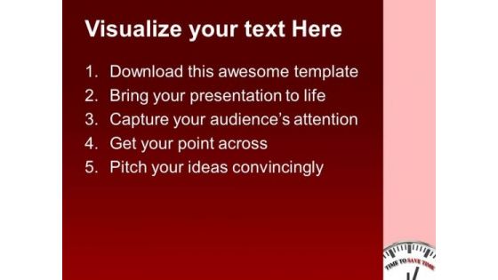 Time To Save Money Wisdom PowerPoint Templates Ppt Backgrounds For Slides 0313