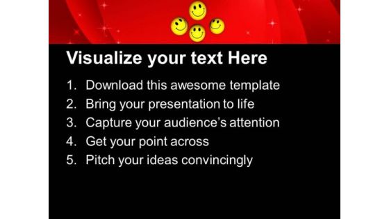 Time To Smile On Business Success PowerPoint Templates Ppt Backgrounds For Slides 0313