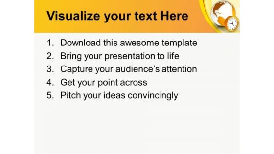 Time To Take Action On Global Issues PowerPoint Templates Ppt Backgrounds For Slides 0313
