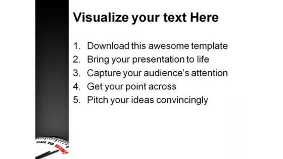 Time To Win Success PowerPoint Templates And PowerPoint Backgrounds 0211