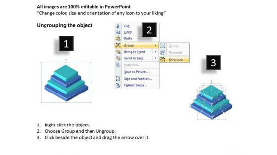 Timeline PowerPoint Template 4 Steps Business Continuity Process