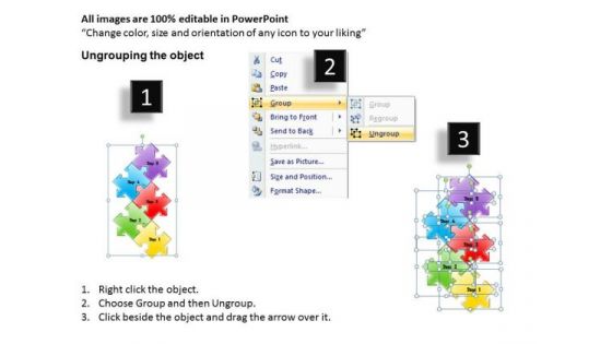 Timeline PowerPoint Template 5 Stages Of Business Communication