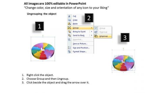 Timeline Ppt Template 11 Steps Circular Design