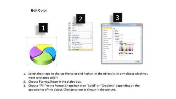 Timeline Ppt Template 4 Segments Of Profiling Data