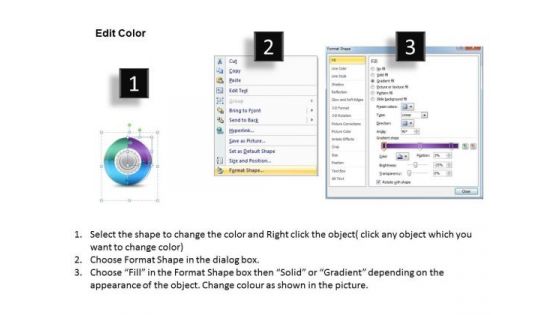 Timeline Ppt Template 4 Staged Structure Of Workflow
