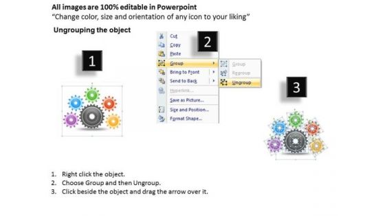 Timeline Ppt Template 5 Steps To Improve Workflow