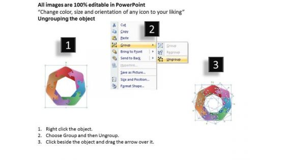 Timeline Ppt Template 7 Staged Order Of Task
