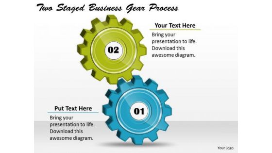 Timeline Ppt Template Two Staged Business Gear Process Timeline Ppt Template Two Staged Business Gear Process