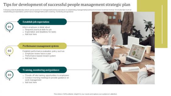 Tips For Development Of Successful People Management Strategic Plan Sample Pdf