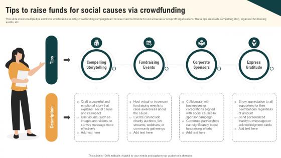 Tips To Raise Funds For Social Causes Via Crowdfunding Real Estate Crowdfunding To Unlock Fin SS V
