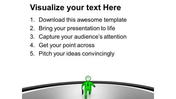 To Become Successful Be Punctual PowerPoint Templates Ppt Backgrounds For Slides 0513