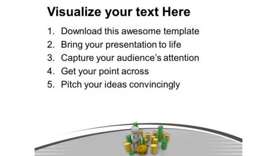 To Earn More Save More PowerPoint Templates Ppt Backgrounds For Slides 0513