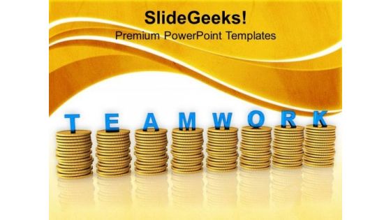 To Get Success Believe In Teamwork PowerPoint Templates Ppt Backgrounds For Slides 0613
