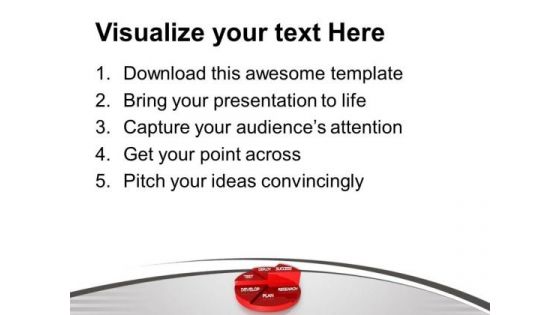 To Get Success Follow With Plan PowerPoint Templates Ppt Backgrounds For Slides 0713