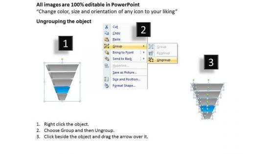 To Marketing Funnel 5 Stages Ppt Business Plan Template PowerPoint Slides