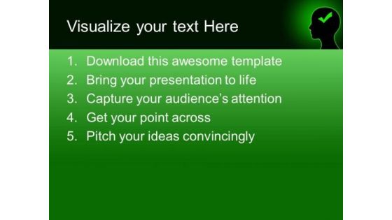 Took Right Decision Metaphor PowerPoint Templates And PowerPoint Themes 0212