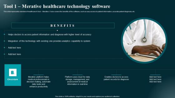 Tool 1 Merative Healthcare Technology Software Applications And Impact Portrait Pdf