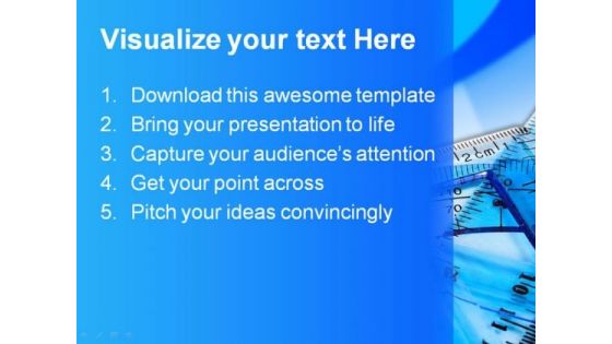 Tools Architecture PowerPoint Template 0810